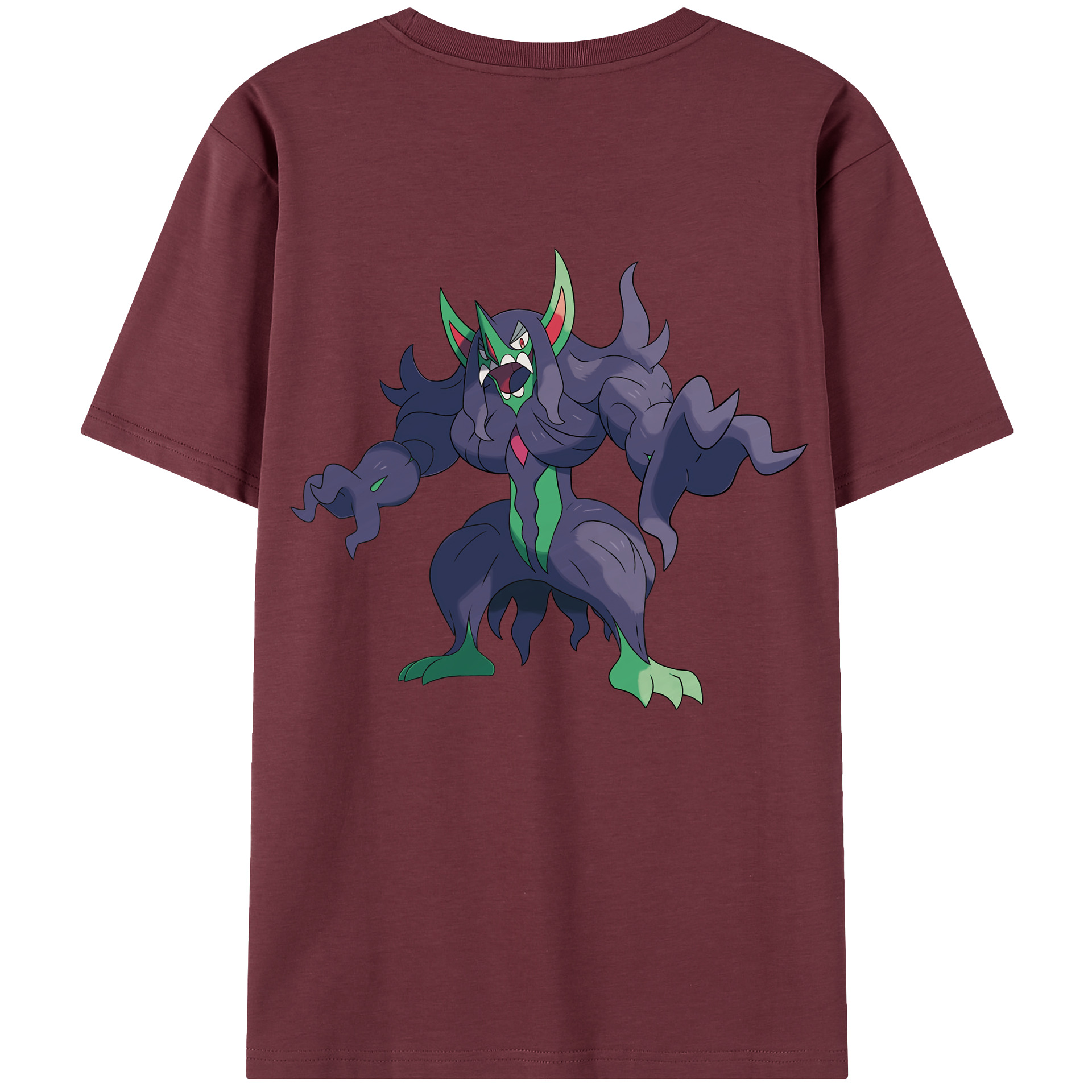 （画像用） ポケットモンスター Pokémon 綿100％半袖Tシャツ（背面プリント）